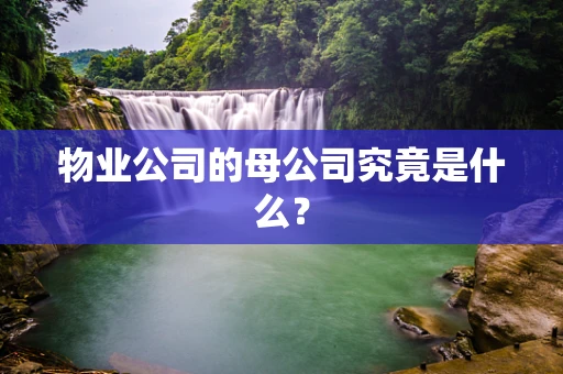 物业公司的母公司究竟是什么？