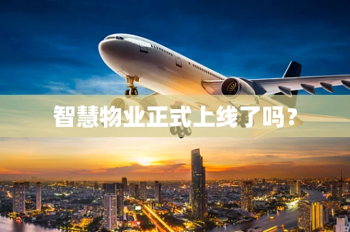 智慧物业正式上线了吗？