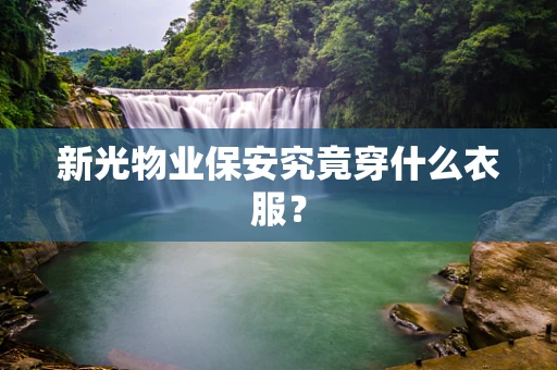 新光物业保安究竟穿什么衣服？