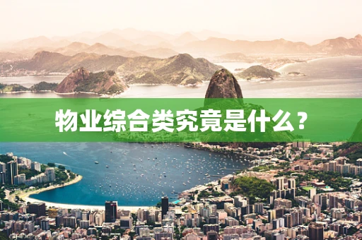 物业综合类究竟是什么？
