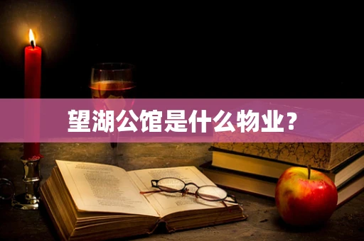 望湖公馆是什么物业？