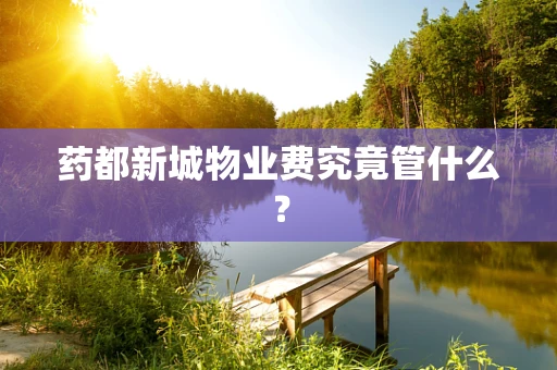 药都新城物业费究竟管什么？