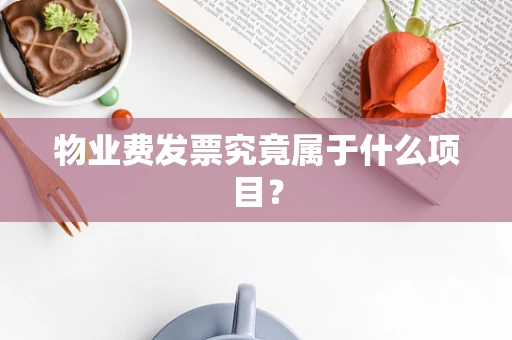 物业费发票究竟属于什么项目？