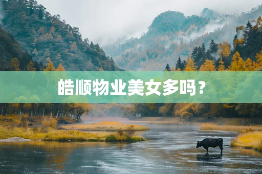 皓顺物业美女多吗？