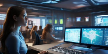 物业中控室有女生吗？