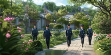 南昌碧海花园物业安全有保障吗？