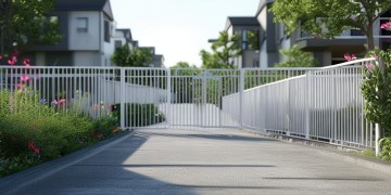 小区物业设置路障合法吗？