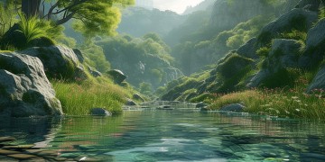 溪畔美域是由哪家物业负责的呢？