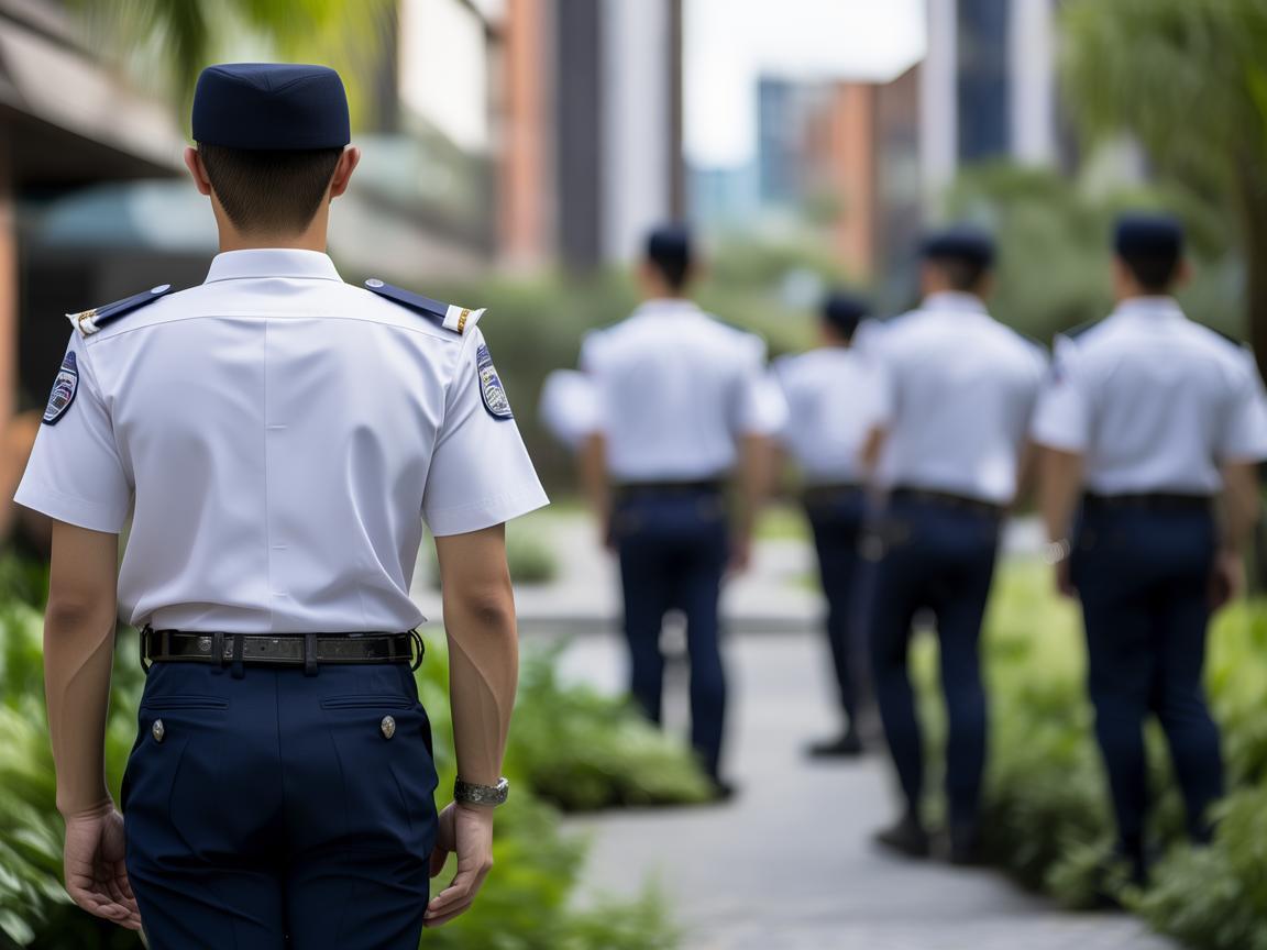 龙信物业保安究竟穿什么衣服？