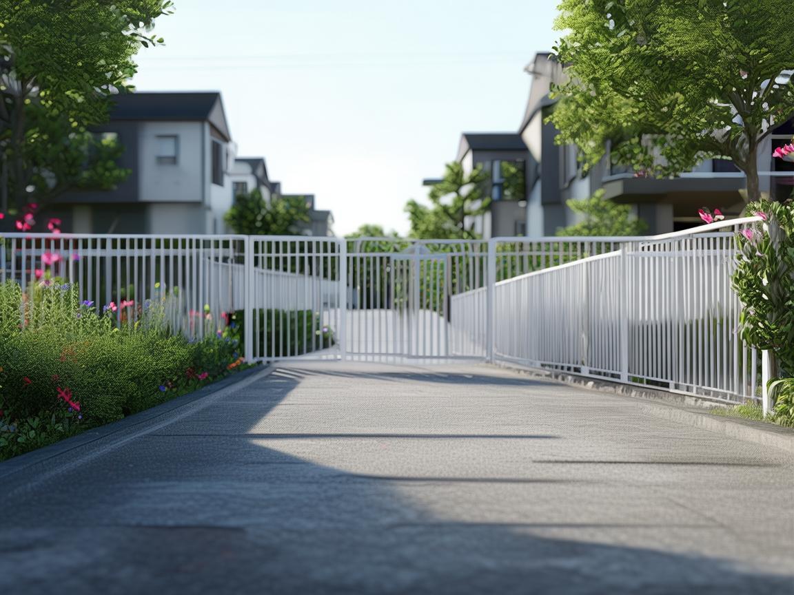 小区物业设置路障合法吗？