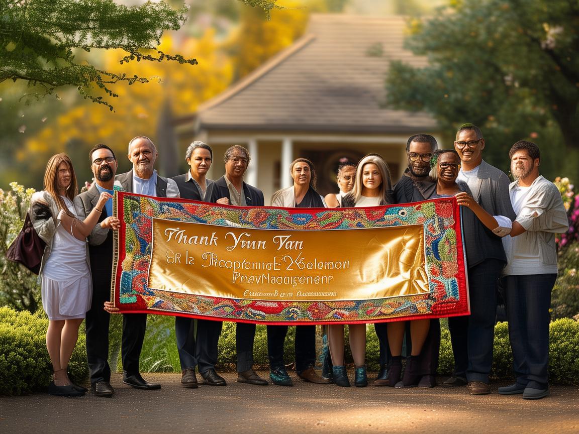 给一方物业送锦旗该写什么合适呢？